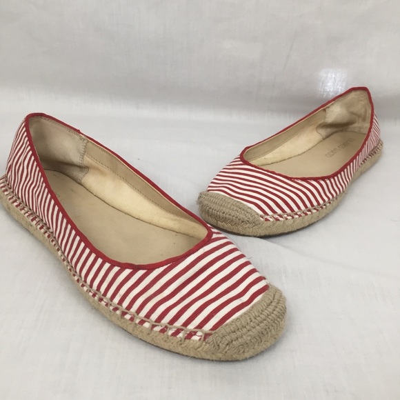Franco Sarto Shoes - ☃️3 for $23 ☃️ Franco Sarto Adele Red/White Striped Espadrille